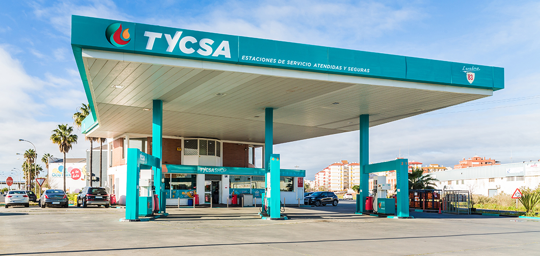 Tienda gasolinera en Huelva