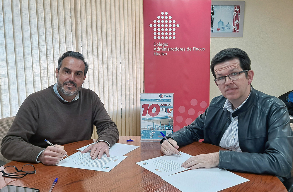 TYCSA ofrece al COAF de Huelva condiciones especiales en el precio de sus carburantes